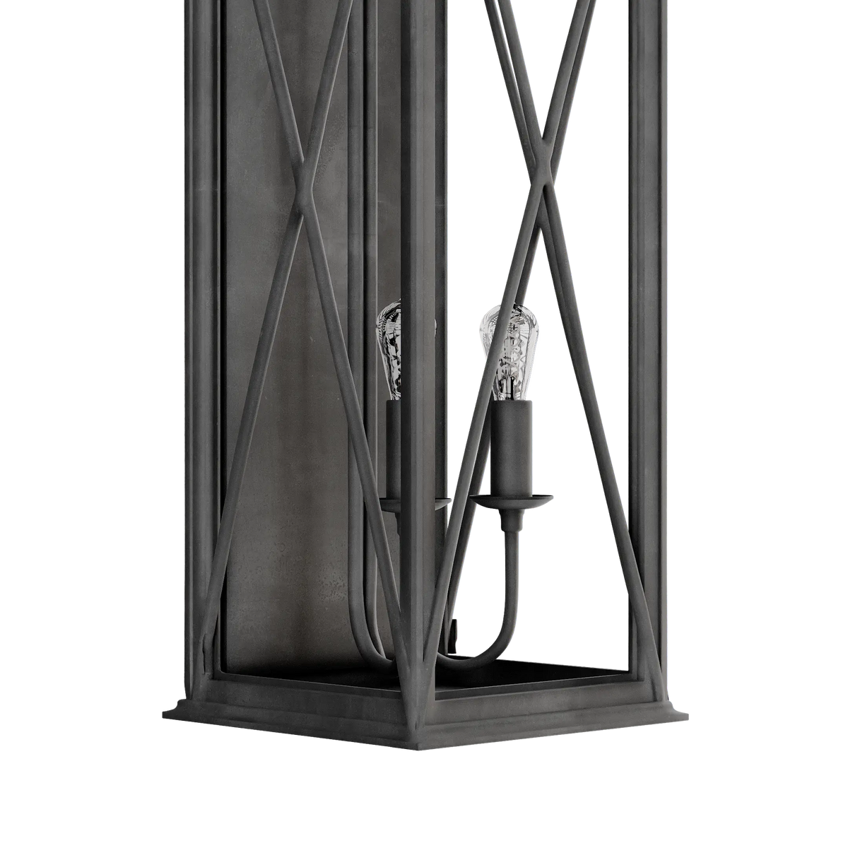 Colonial Wall Mounted Lantern, Extra Tall