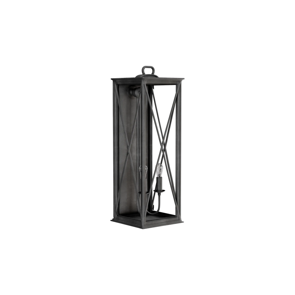 Colonial Wall Mounted Lantern, Extra Tall