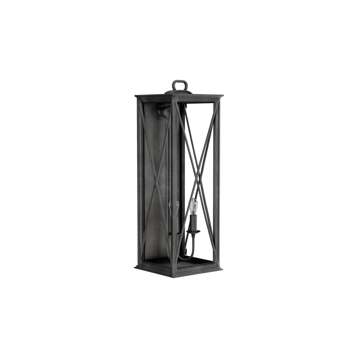 Colonial Wall Mounted Lantern, Extra Tall
