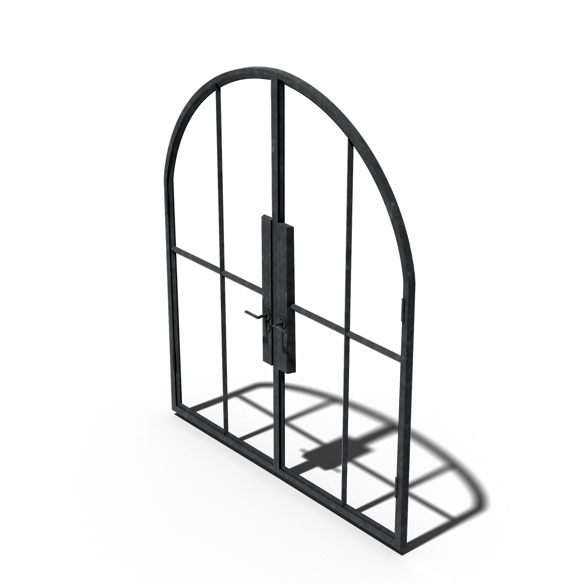Double Arch Steel Door