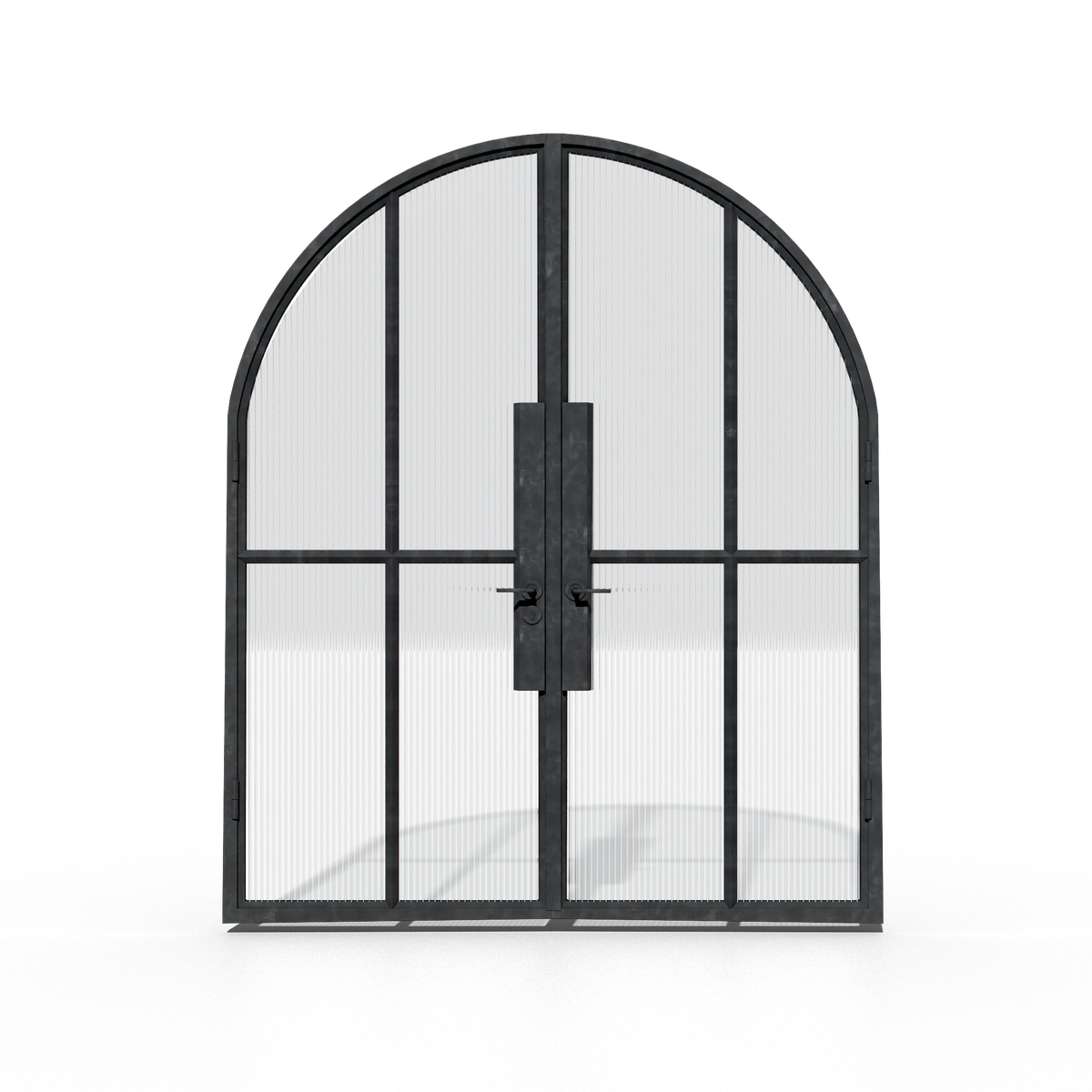 Double Arch Steel Door