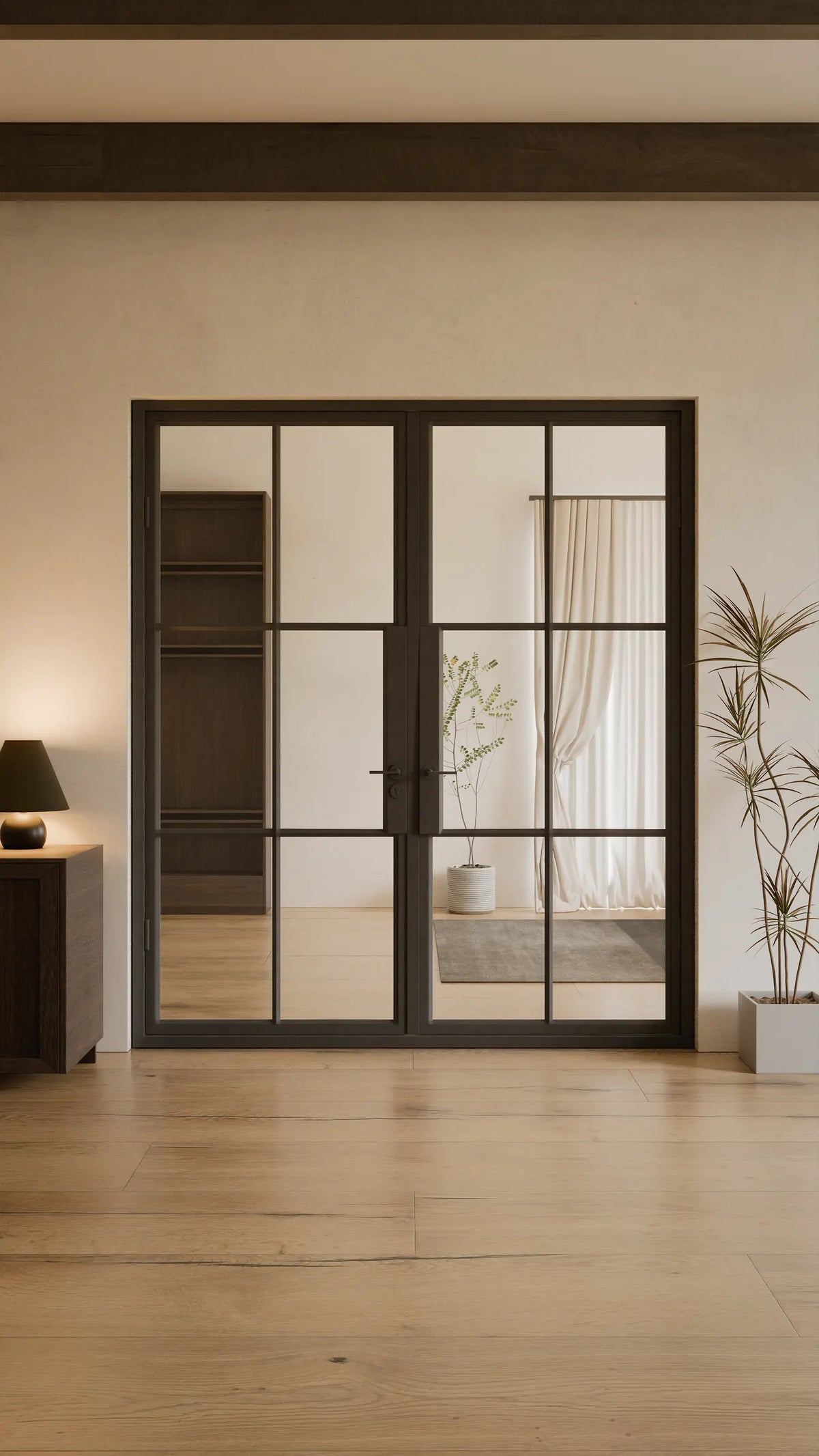 Double Steel Door