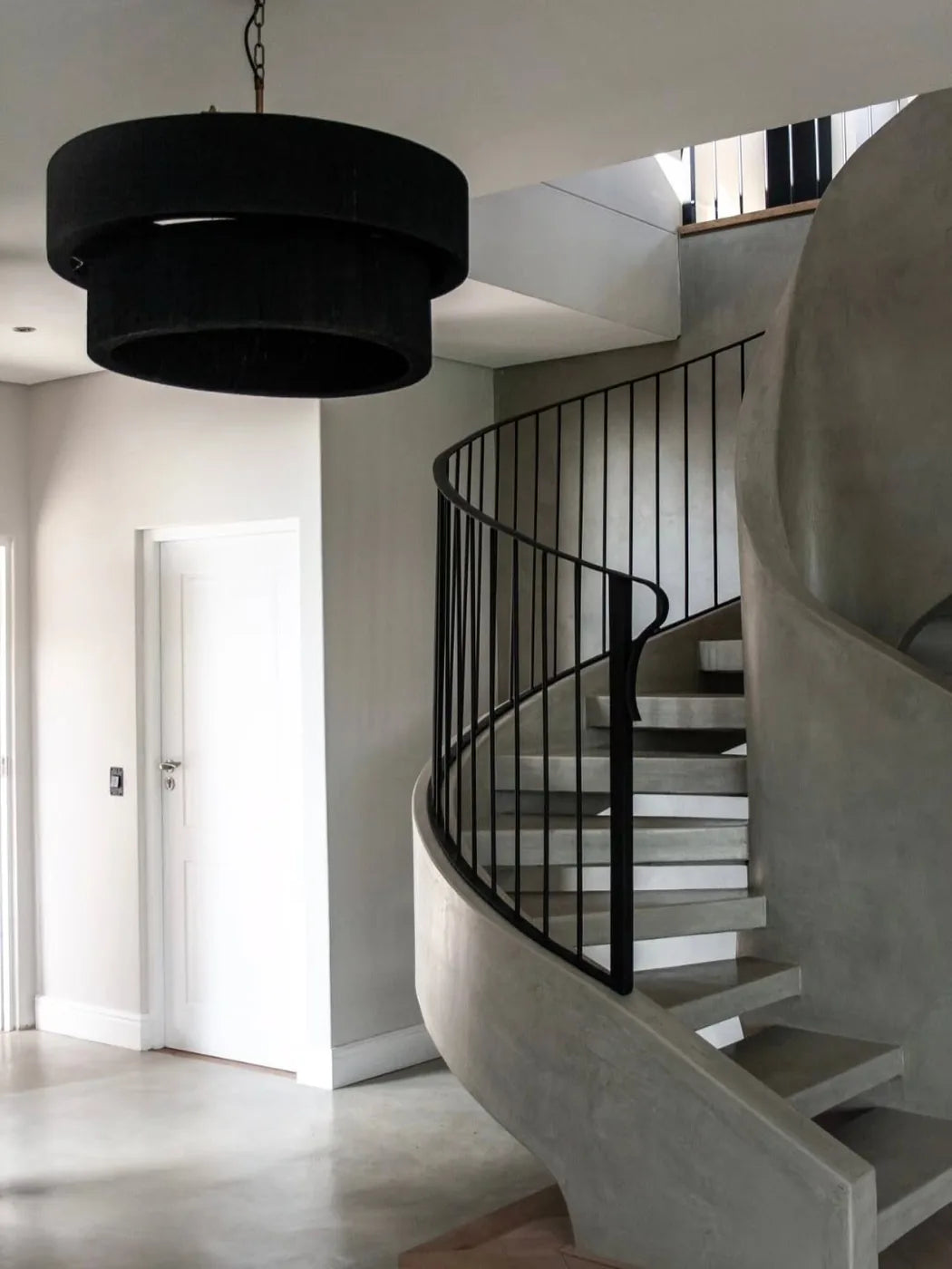 Beautiful spiral balustrade, made and installed by Ironstone.