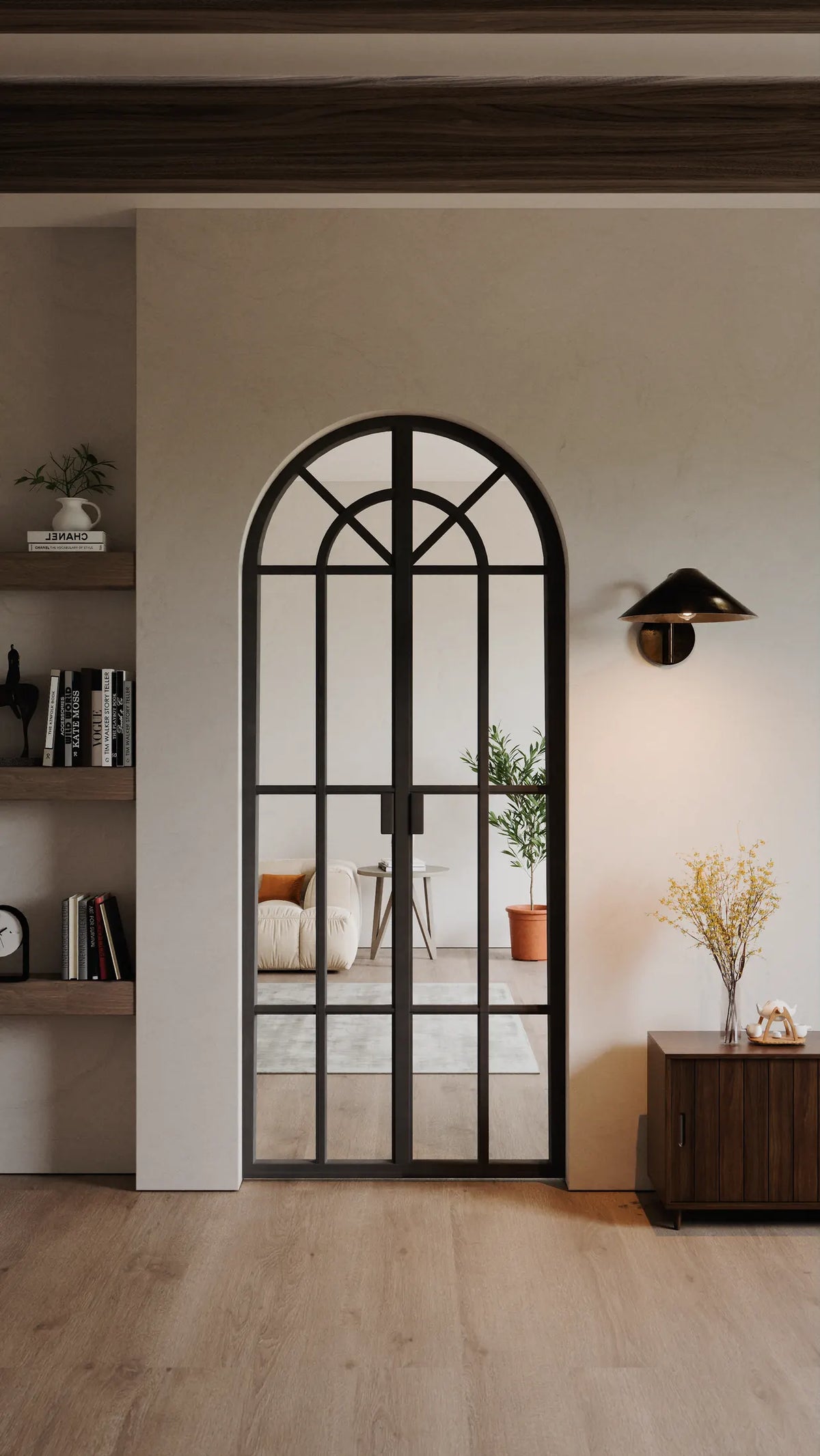 Single Arch Steel Door