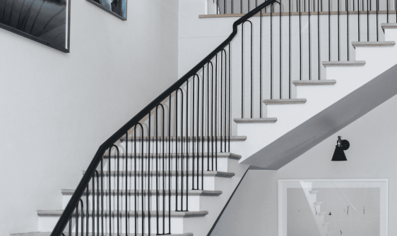 decorative wrought iron stair railings